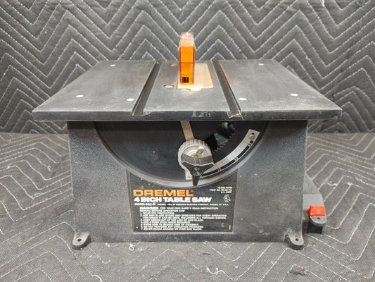 Dremel 4"  Table Saw  Hobby Craft  Modeling  #580-2