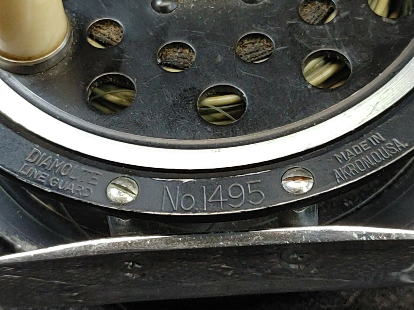 Vintage PFLUEGER 'Medalist' No. 1495 Fly Reel Made in Akron, Ohio