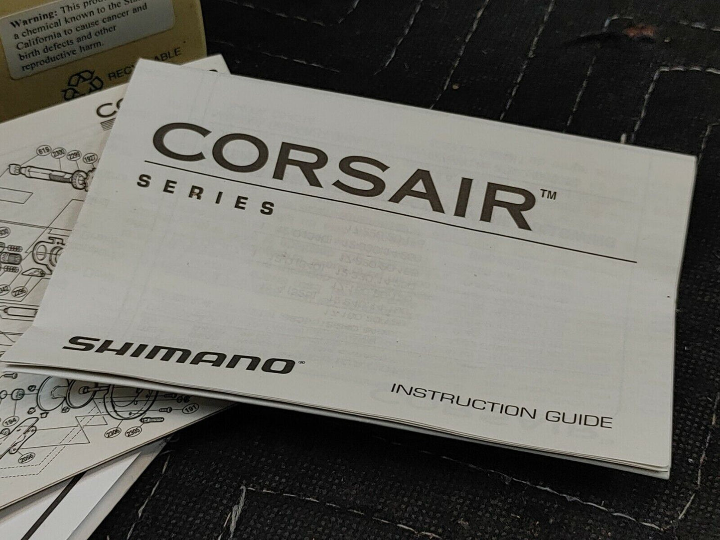 NOS - Shimano Corsair CS 400A Level wind Baitcasting Reel - New & Unused