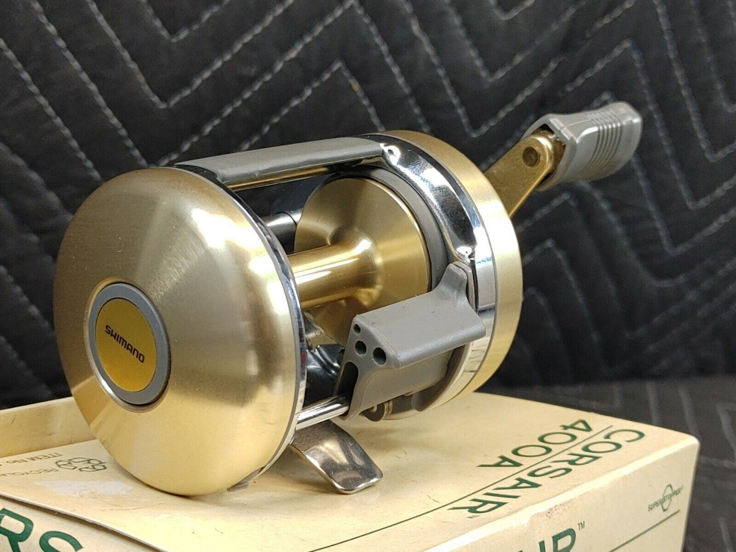 NOS - Shimano Corsair CS 400A Level wind Baitcasting Reel - New & Unused