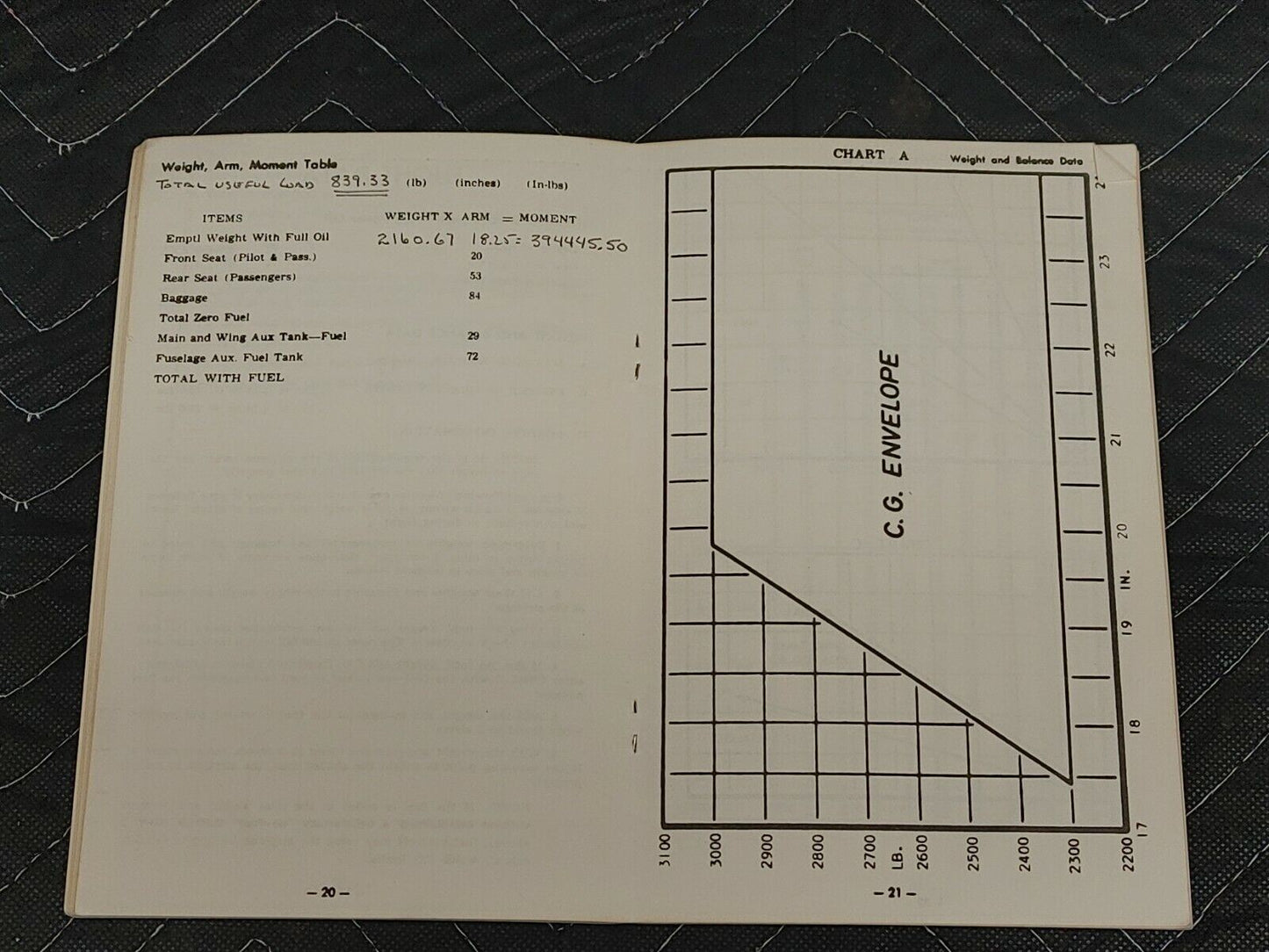 1968-75 BELLANCA VIKING 300 Original Owner's Manual