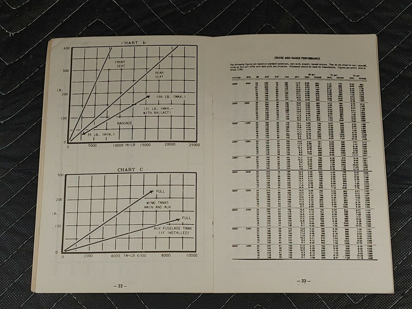 1968-75 BELLANCA VIKING 300 Original Owner's Manual