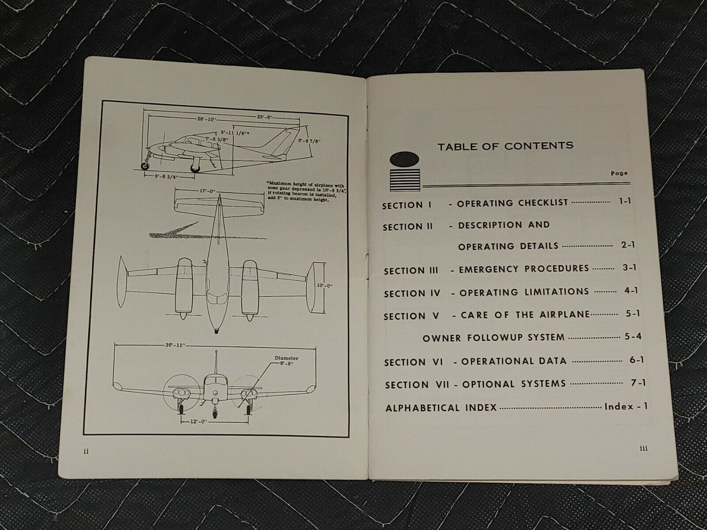 Cessna Three Ten Owner’s Manual Softback