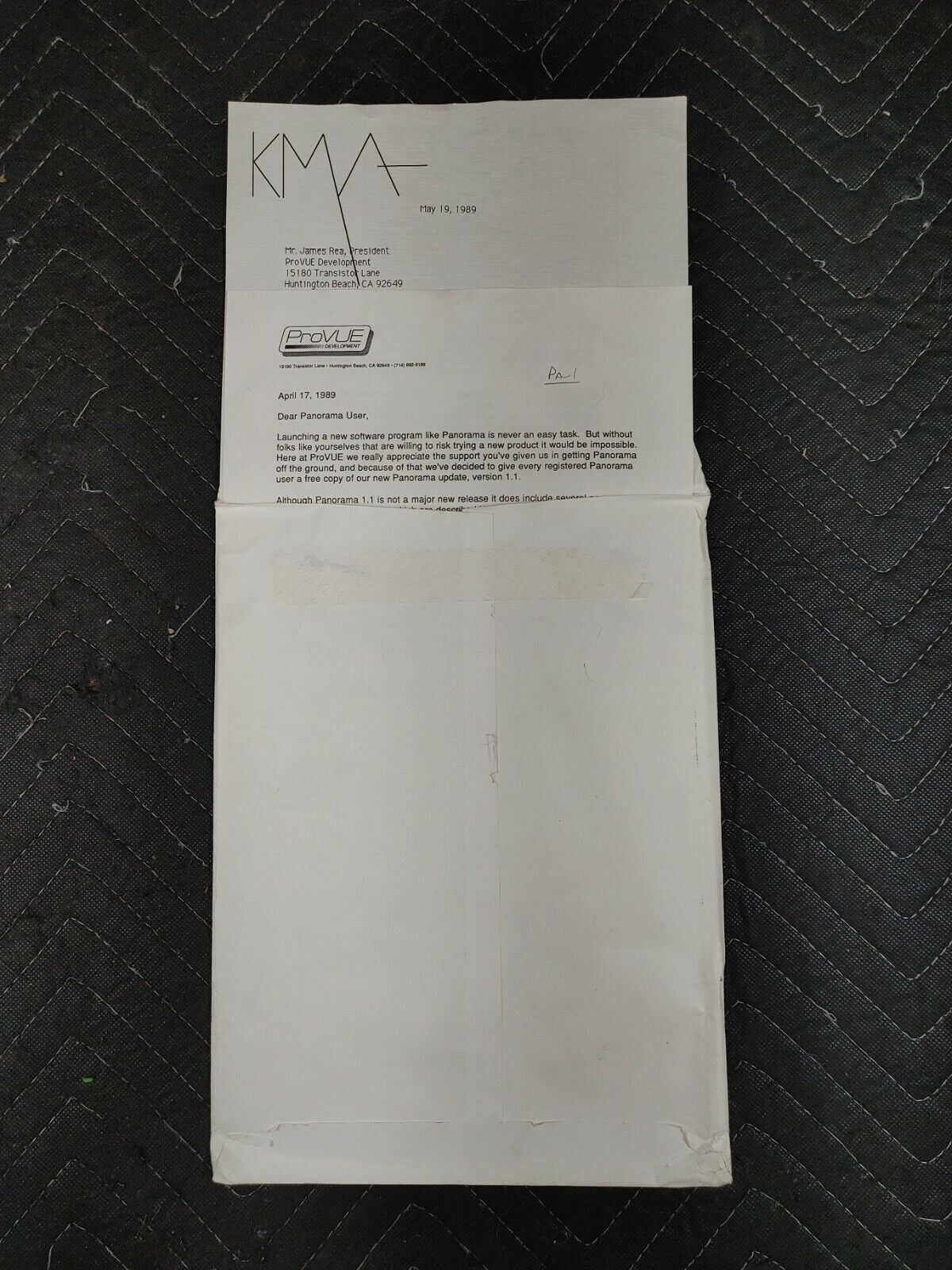 ProVue Panorama Software Users Guide and Supplement V1.1