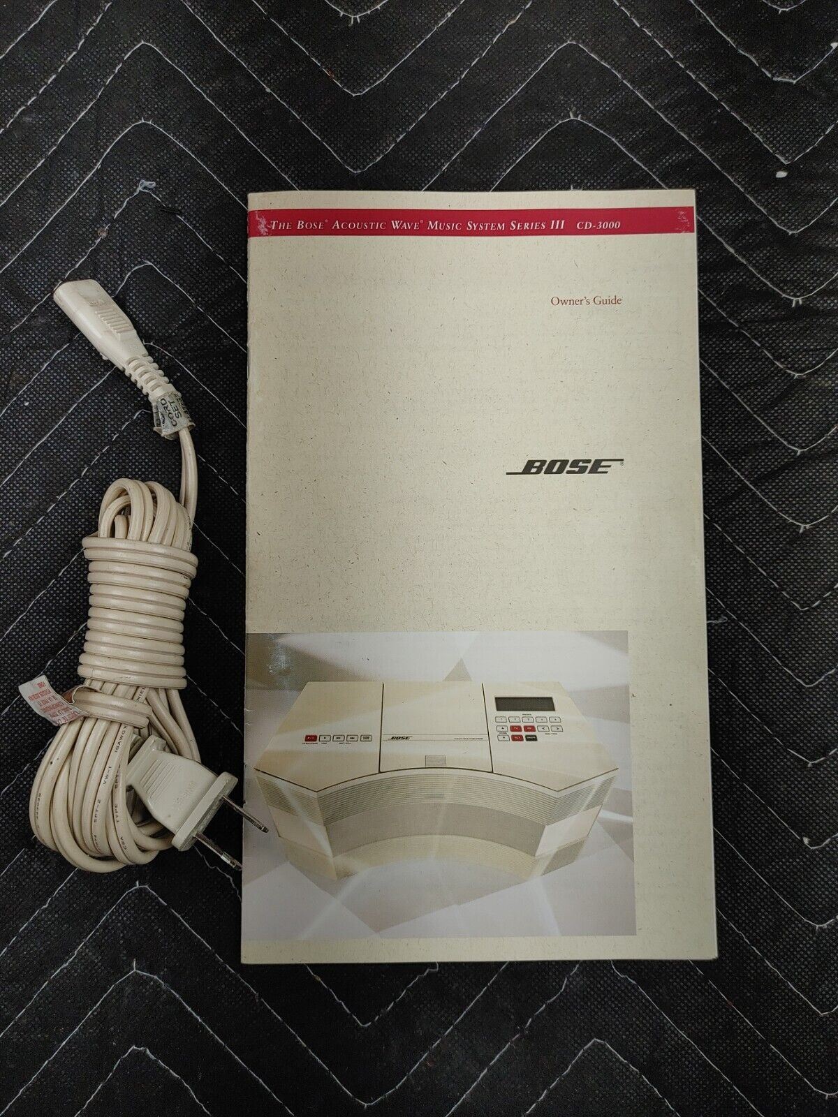 Original 1998 Bose Acoustic Wave Music System Series III CD-3000 CD AM FM Player