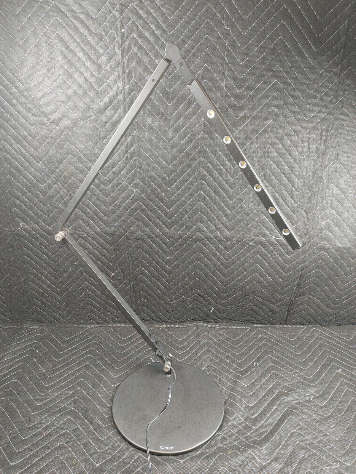 Koncept HL3001AD-MBK Z Bar LED Desk Lamp - Black
