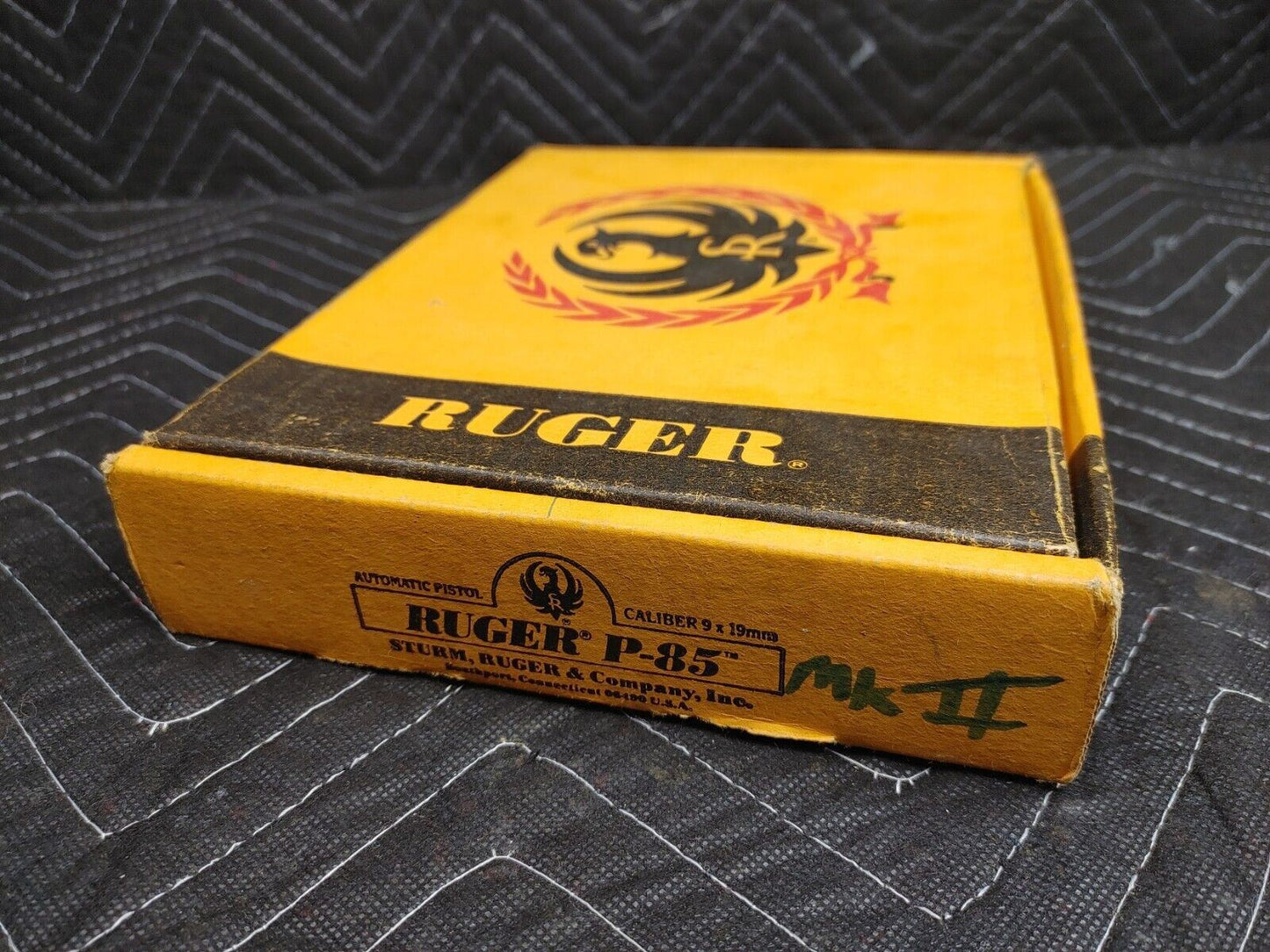 Ruger P85 9mm Factory Pistol Box with Manual (No Firearm, Box & Manual only)