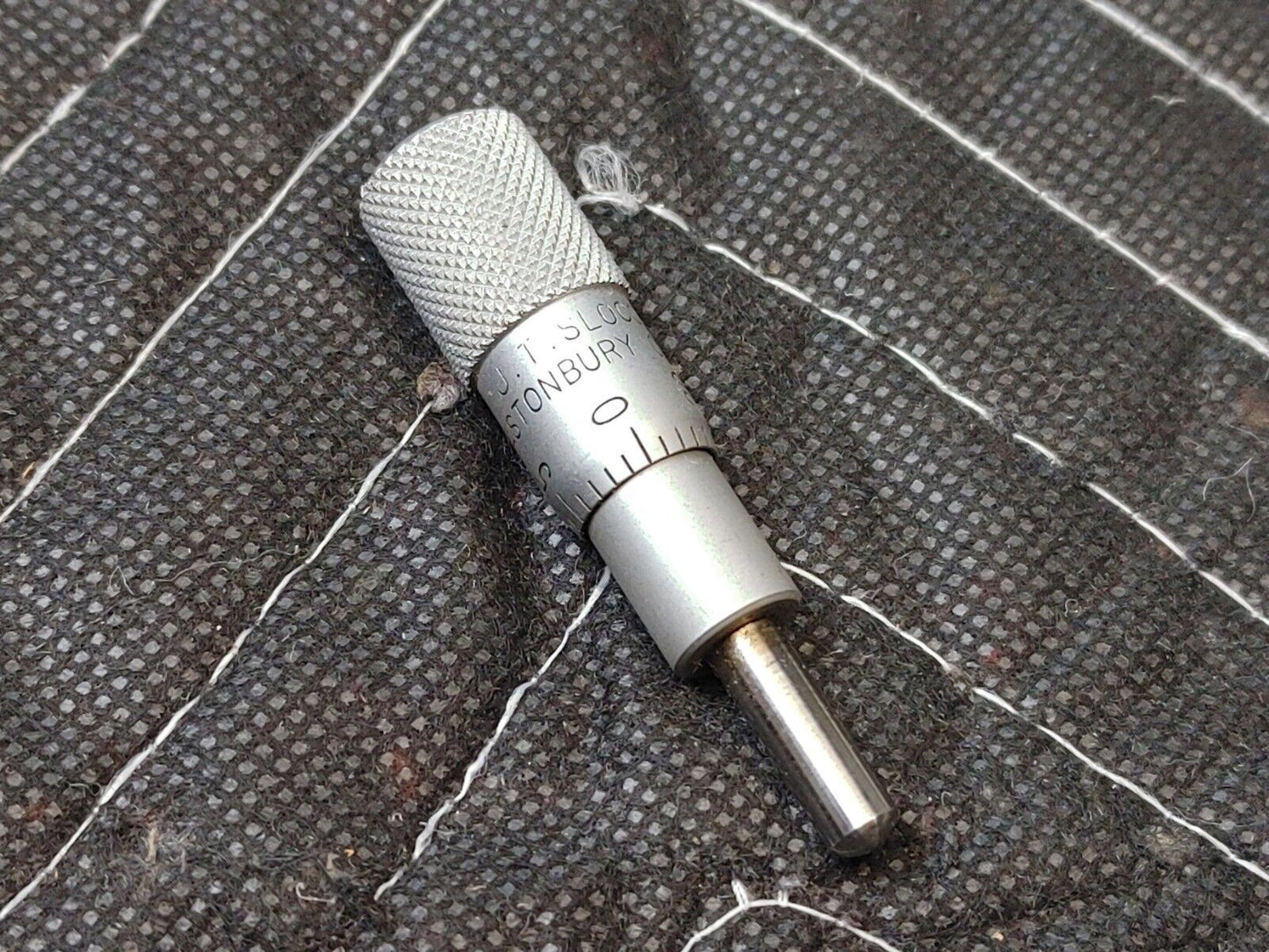 NOS Starrett 0-1" Outside Diameter Micrometer No 436 Ratchet Stop Case Excellent