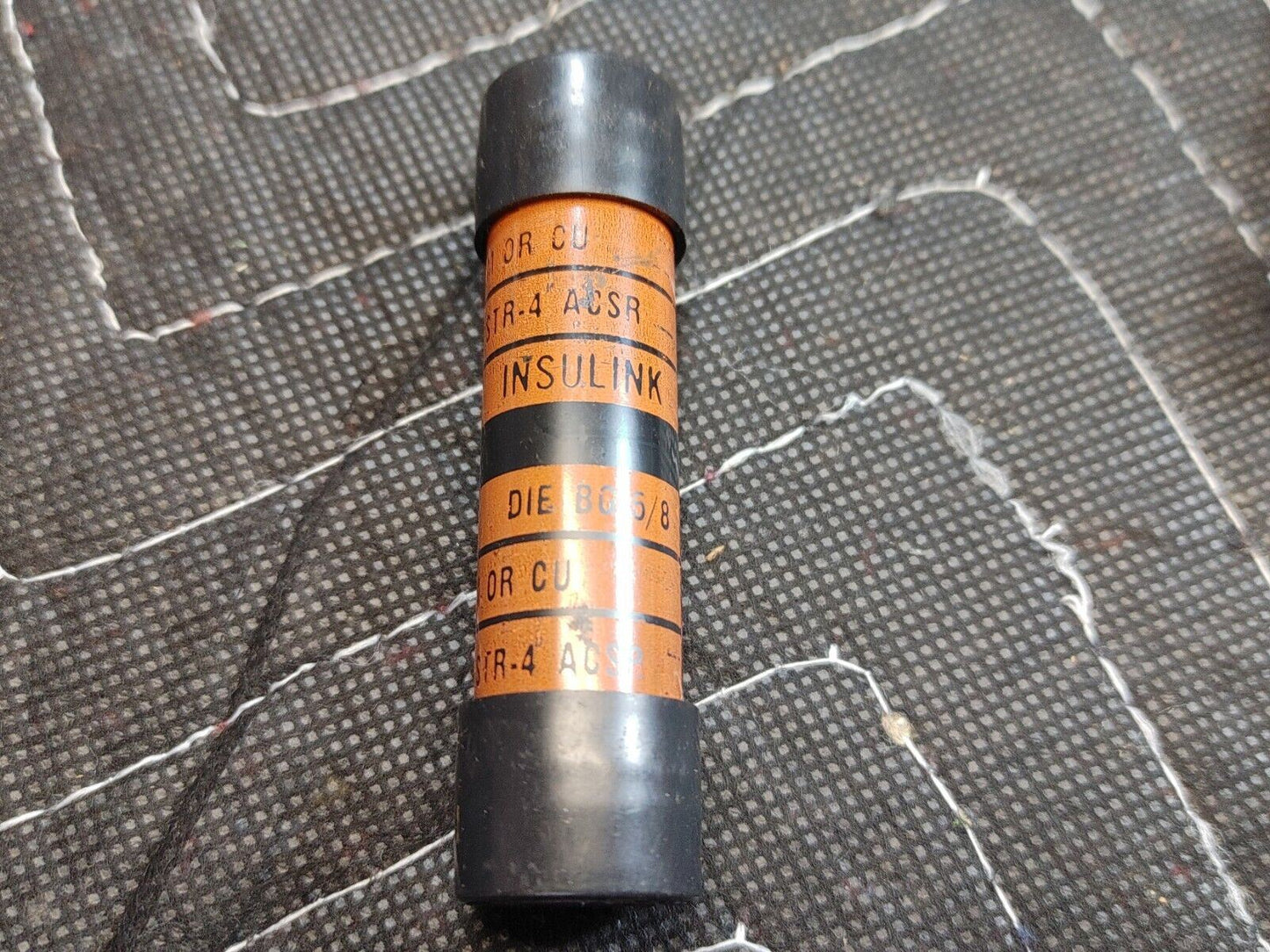 (1) Burndy Insulink ES2W2W 169170 Compression Sleeve NOS