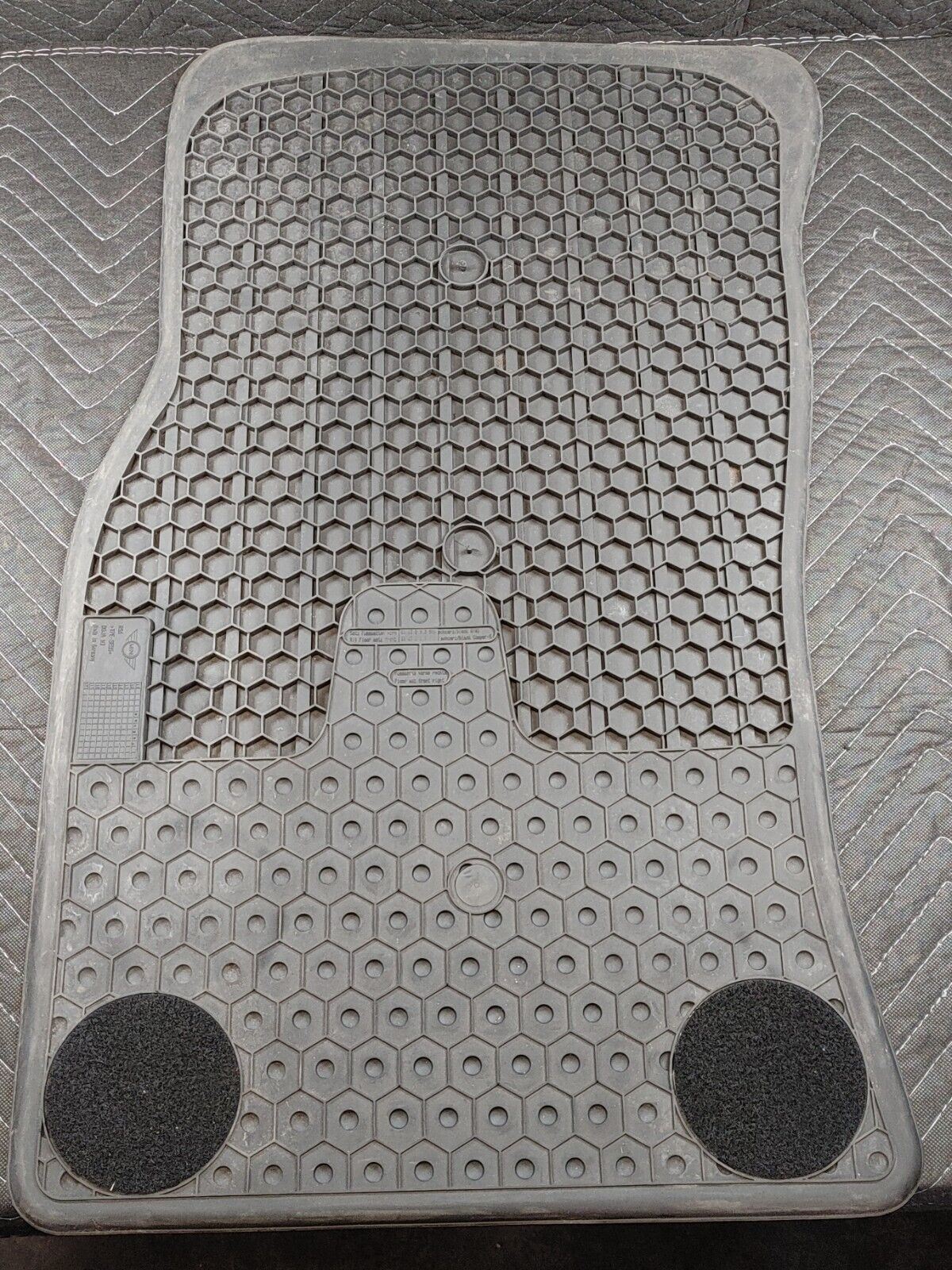 Mini Cooper S Rubber Front Floormats 07-13 R56 OEM