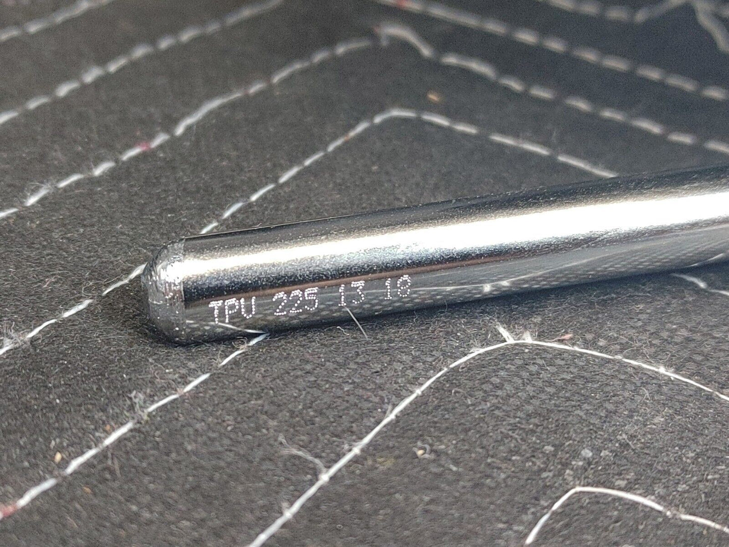 2007-13 Mini Cooper S Rear Seat Headrest Head Rest Set Pair Black Leather OEM