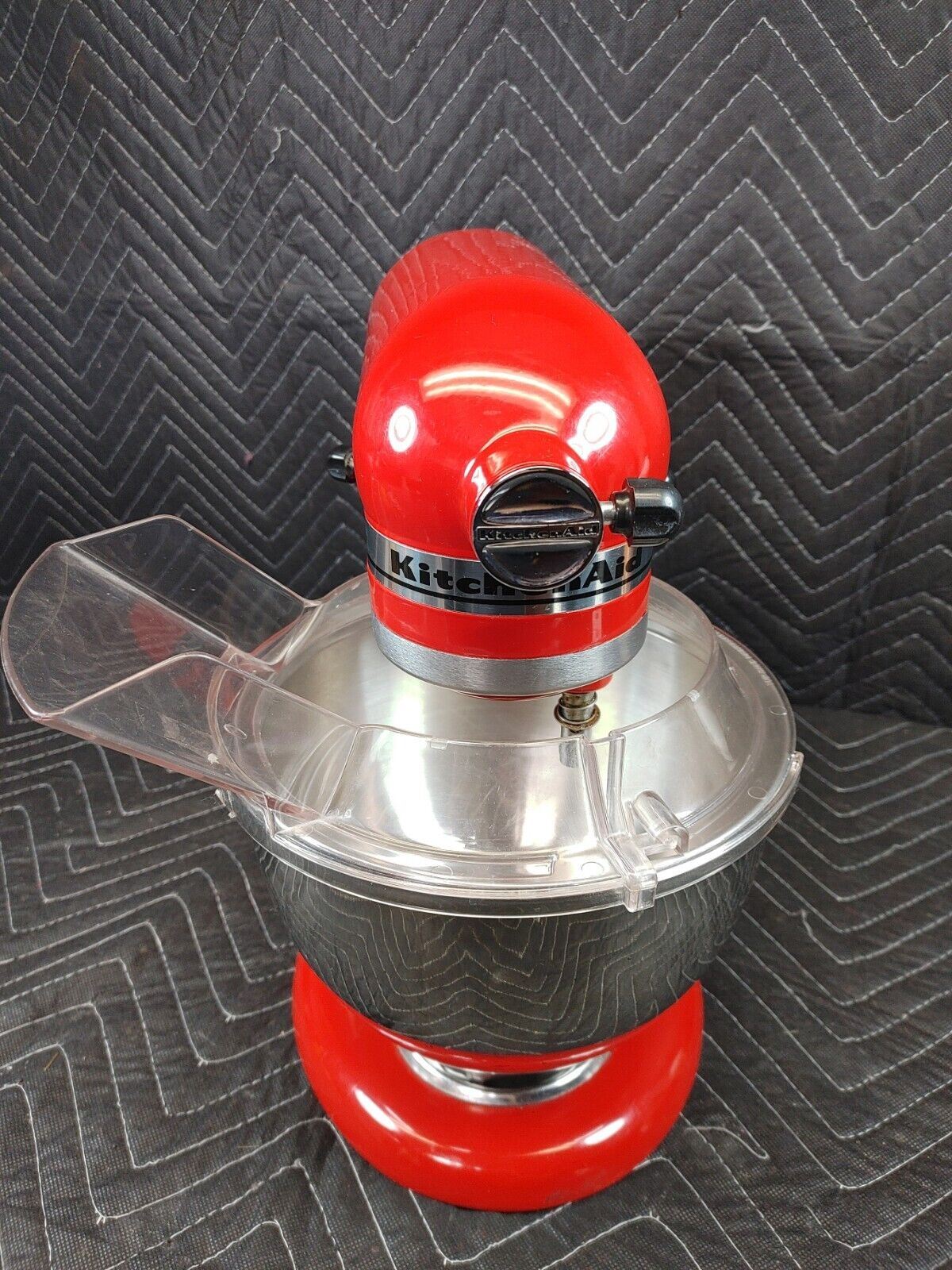 KitchenAid 4.5 Quart Ultra Power 300 Watt Stand Mixer Empire Red 3 Attachments