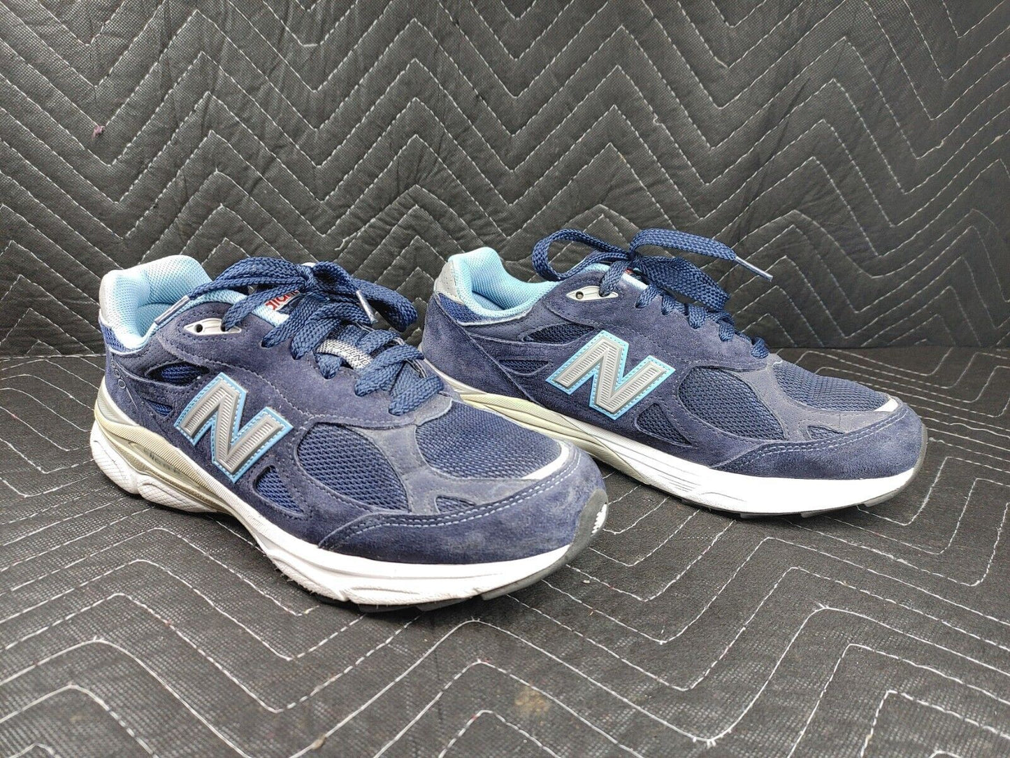 New Balance 990 v3 Heritage USA Running Shoes Women’s Size 9 D Blue Grey W990NV3