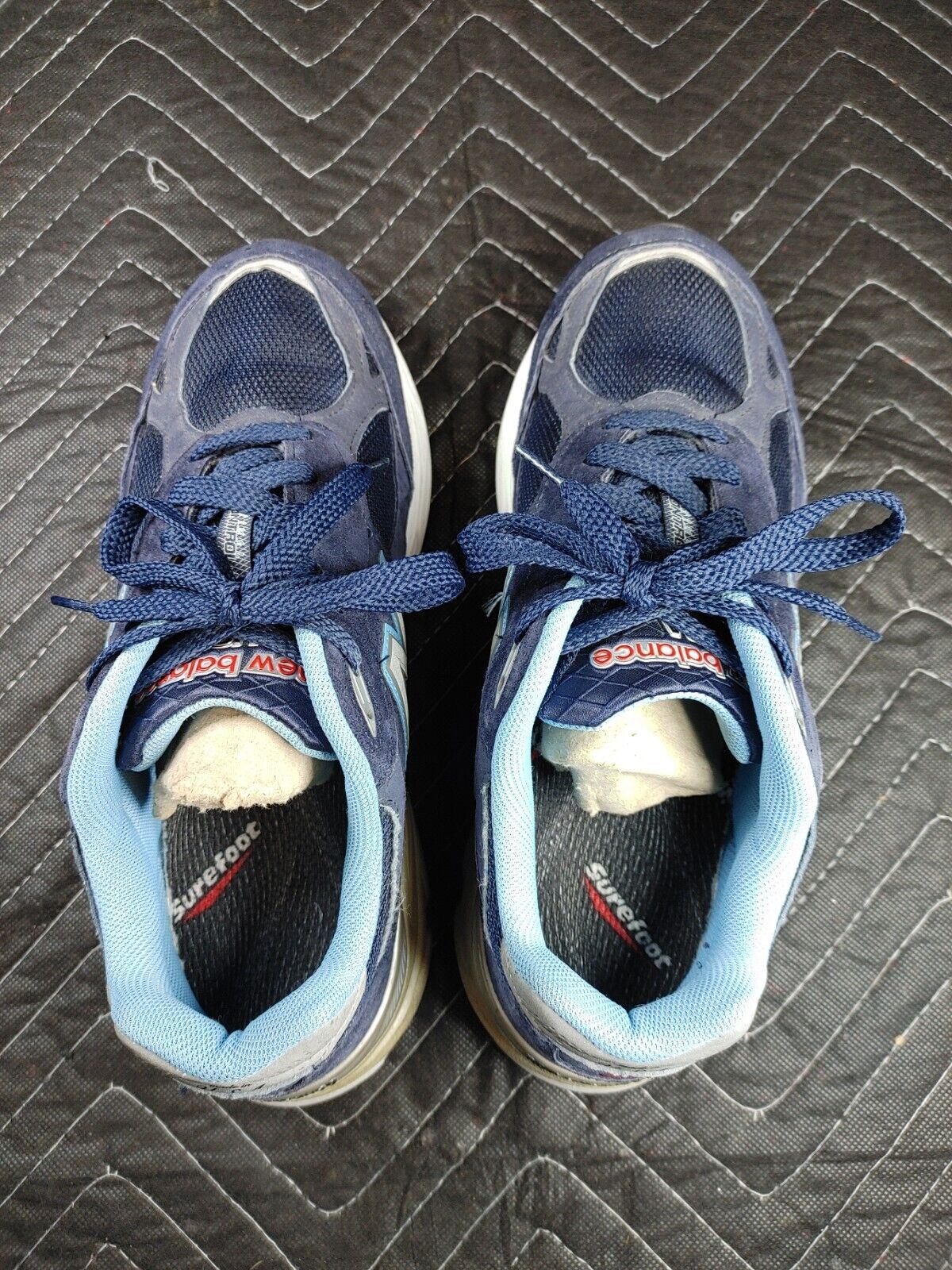 New Balance 990 v3 Heritage USA Running Shoes Women’s Size 9 D Blue Grey W990NV3