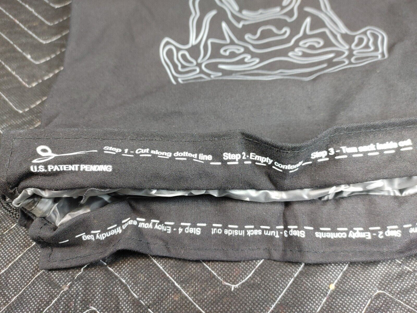 Mini Cooper Car Drawstring Cinch Bag Sack English Bulldog Plastic Lined Logo