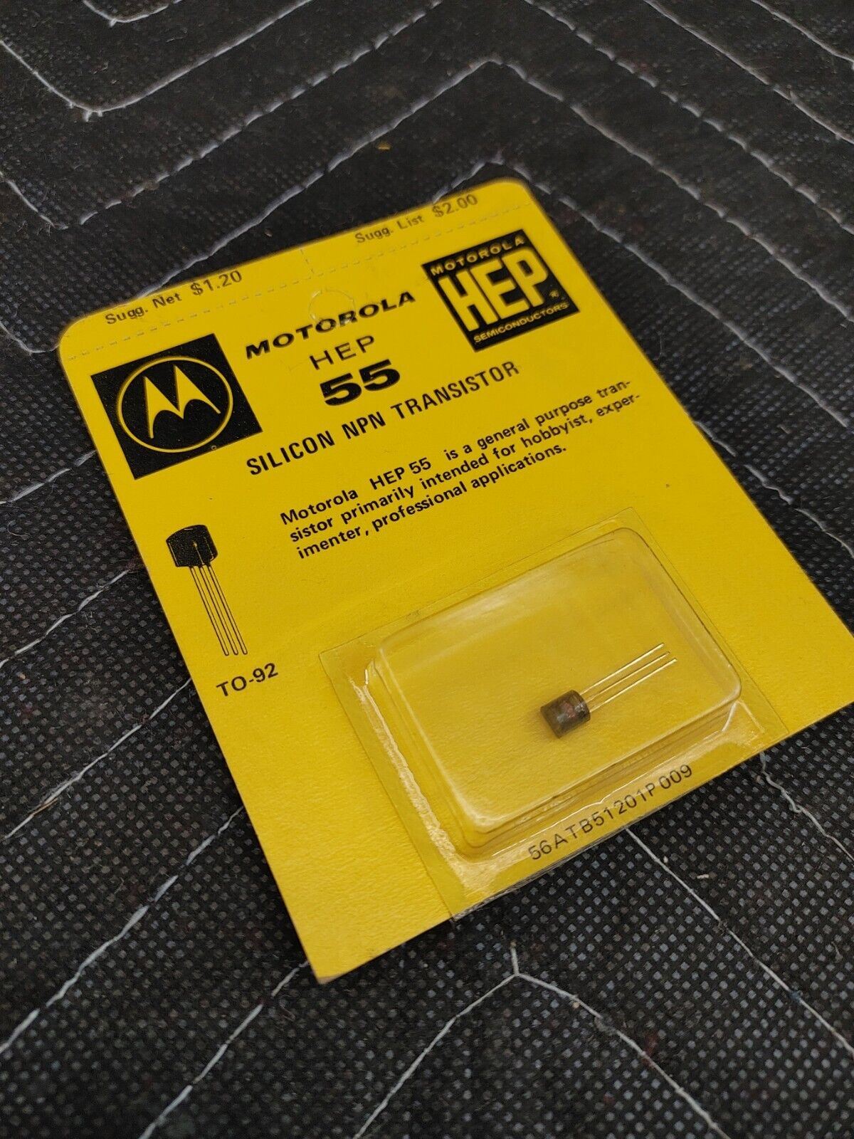 HEP55 Motorola Transistor OEM pkg