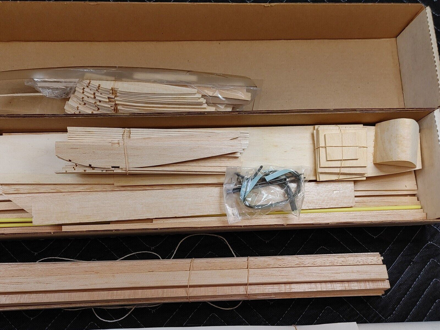 NOS Pierce Aero Paragon Vintage Sailplane Sail plane Glider RC Balsa Kit NIB