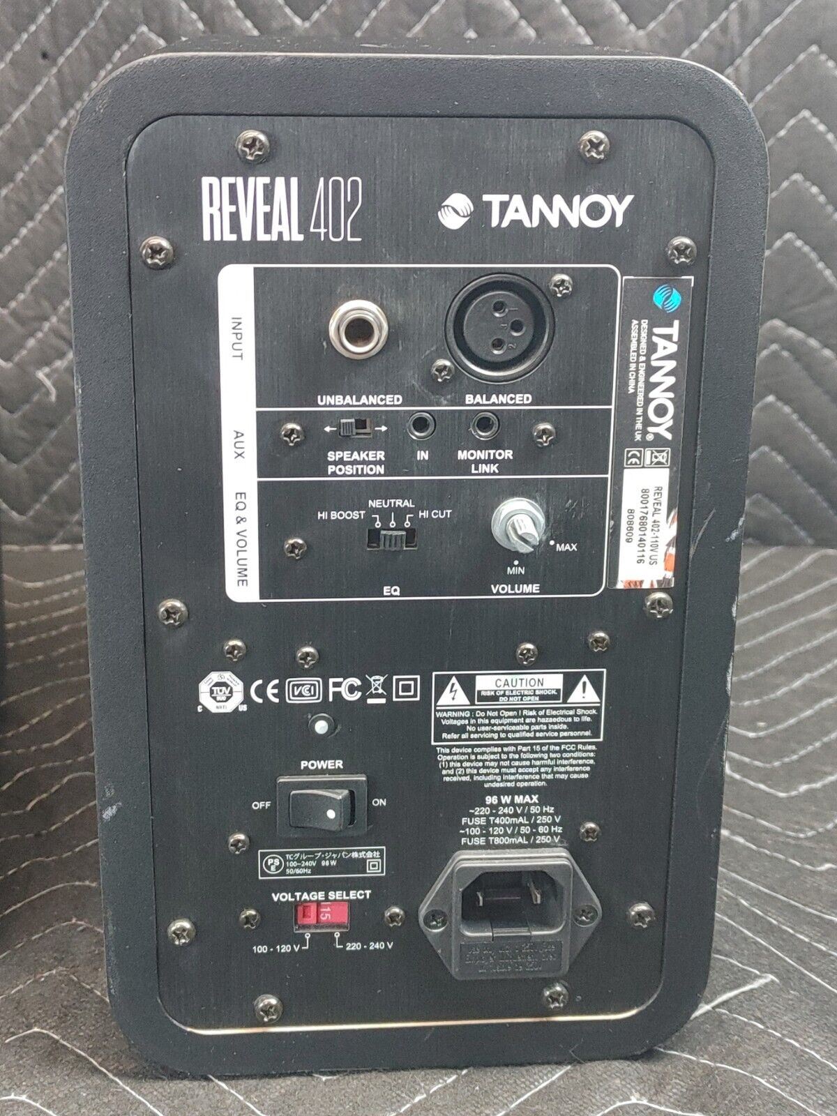 Tannoy Reveal 402 Studio Monitors (Pair)