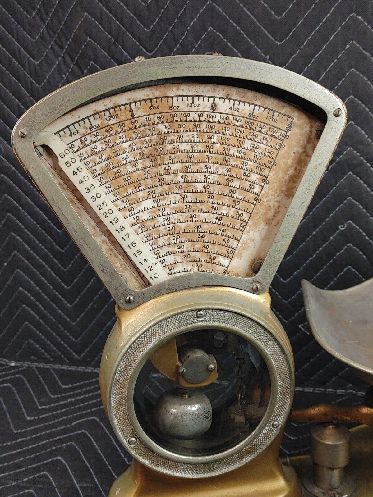 Antique 1911 BRANTFORD 3 LB CANDY/GENERAL STORE VINTAGE SCALE