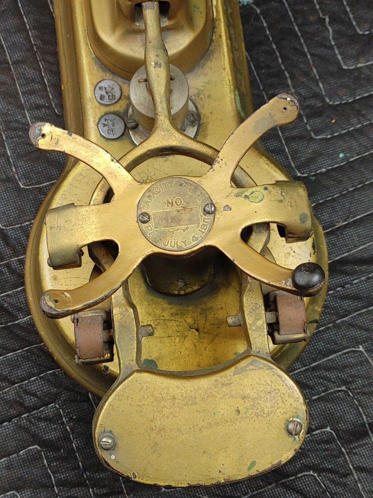 Antique 1911 BRANTFORD 3 LB CANDY/GENERAL STORE VINTAGE SCALE