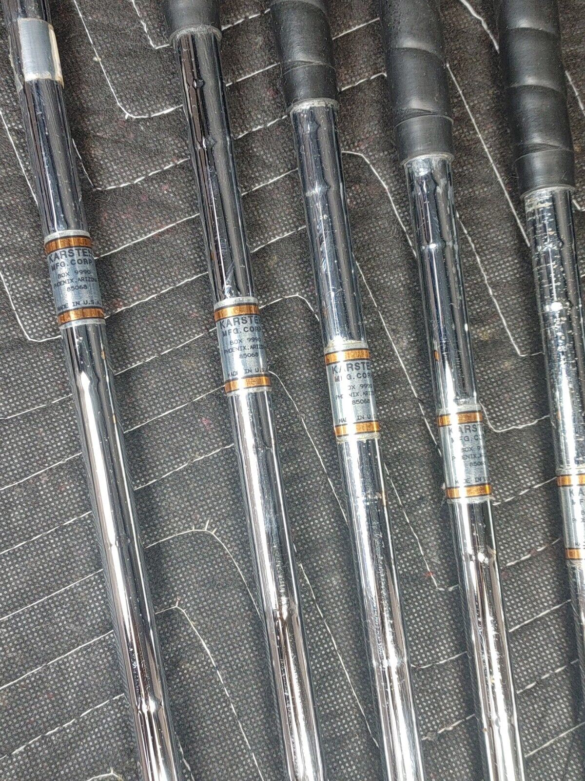 Ping Zing Phoenix Black Dot irons 3-W KT-M Karsten - Set of 8