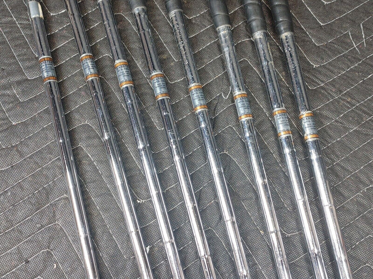 Ping Zing Phoenix Black Dot irons 3-W KT-M Karsten - Set of 8