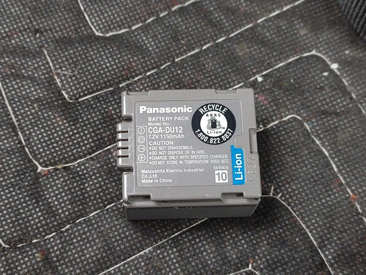 Panasonic PV-GS35 MiniDV Camcorder w/ Remote, Case, Charger & Cords - TESTED