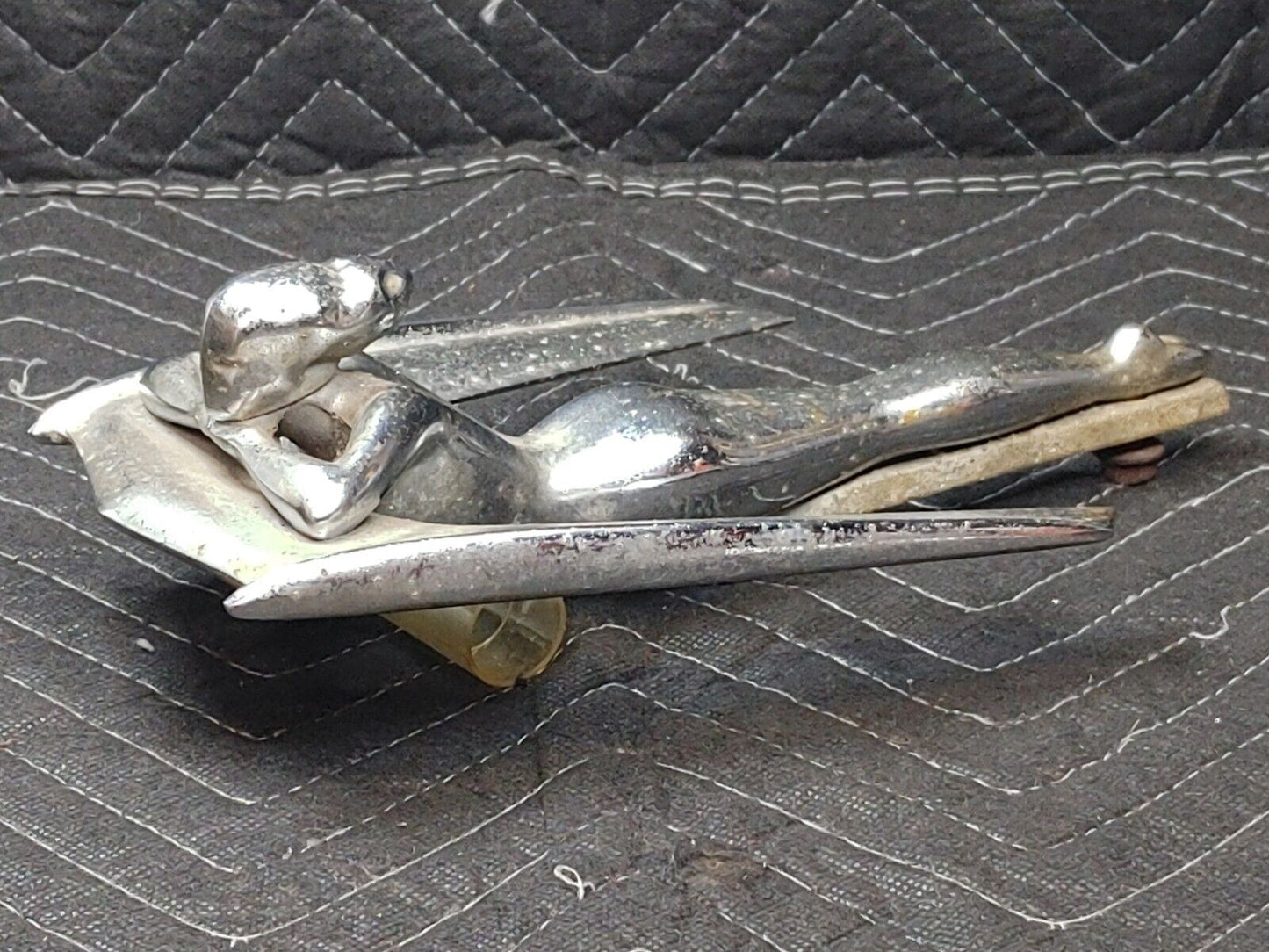 Vintage Hood Ornament 1950s NASH PETTY GODDESS RARE Authentic