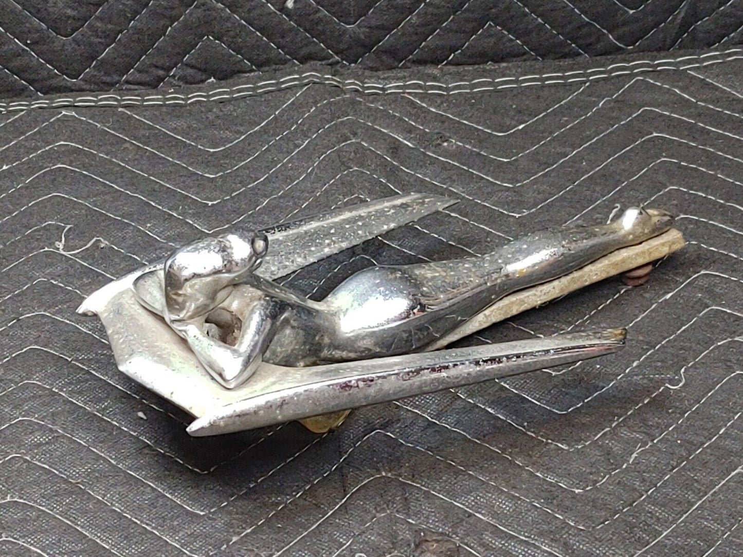 Vintage Hood Ornament 1950s NASH PETTY GODDESS RARE Authentic