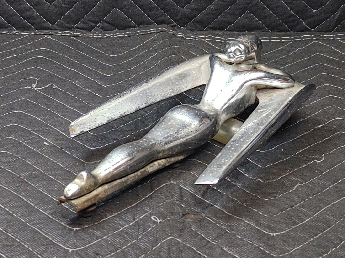Vintage Hood Ornament 1950s NASH PETTY GODDESS RARE Authentic