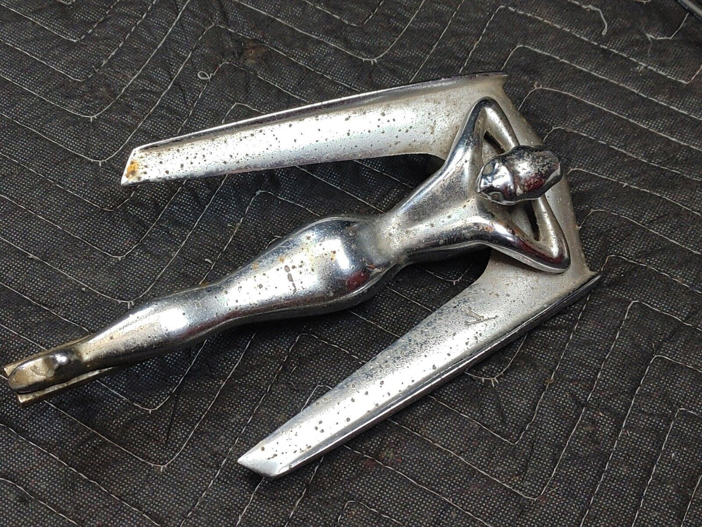 Vintage Hood Ornament 1950s NASH PETTY GODDESS RARE Authentic