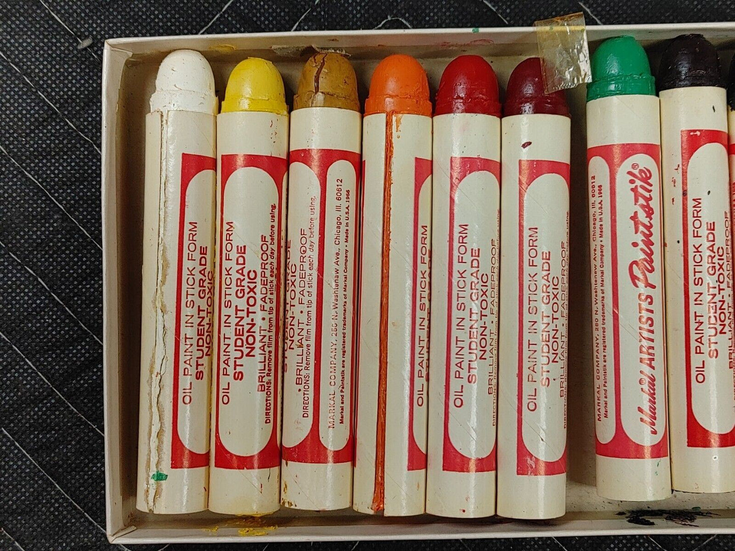 Vintage MARKAL Paint Stik Oil Paint in Stick Form Non-Toxic Student Grade #60