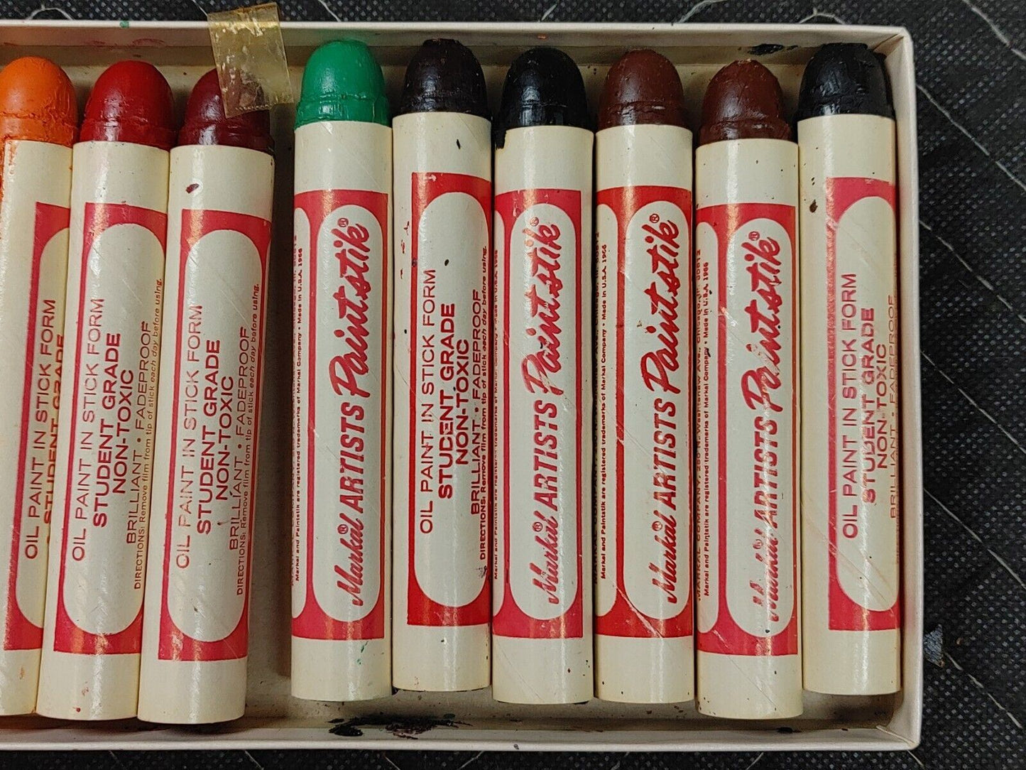 Vintage MARKAL Paint Stik Oil Paint in Stick Form Non-Toxic Student Grade #60