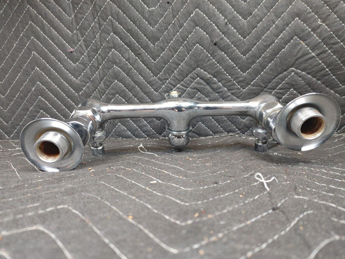 Antique Farmhouse Kitchen Sink Faucet Original Chrome Architectural Salvage