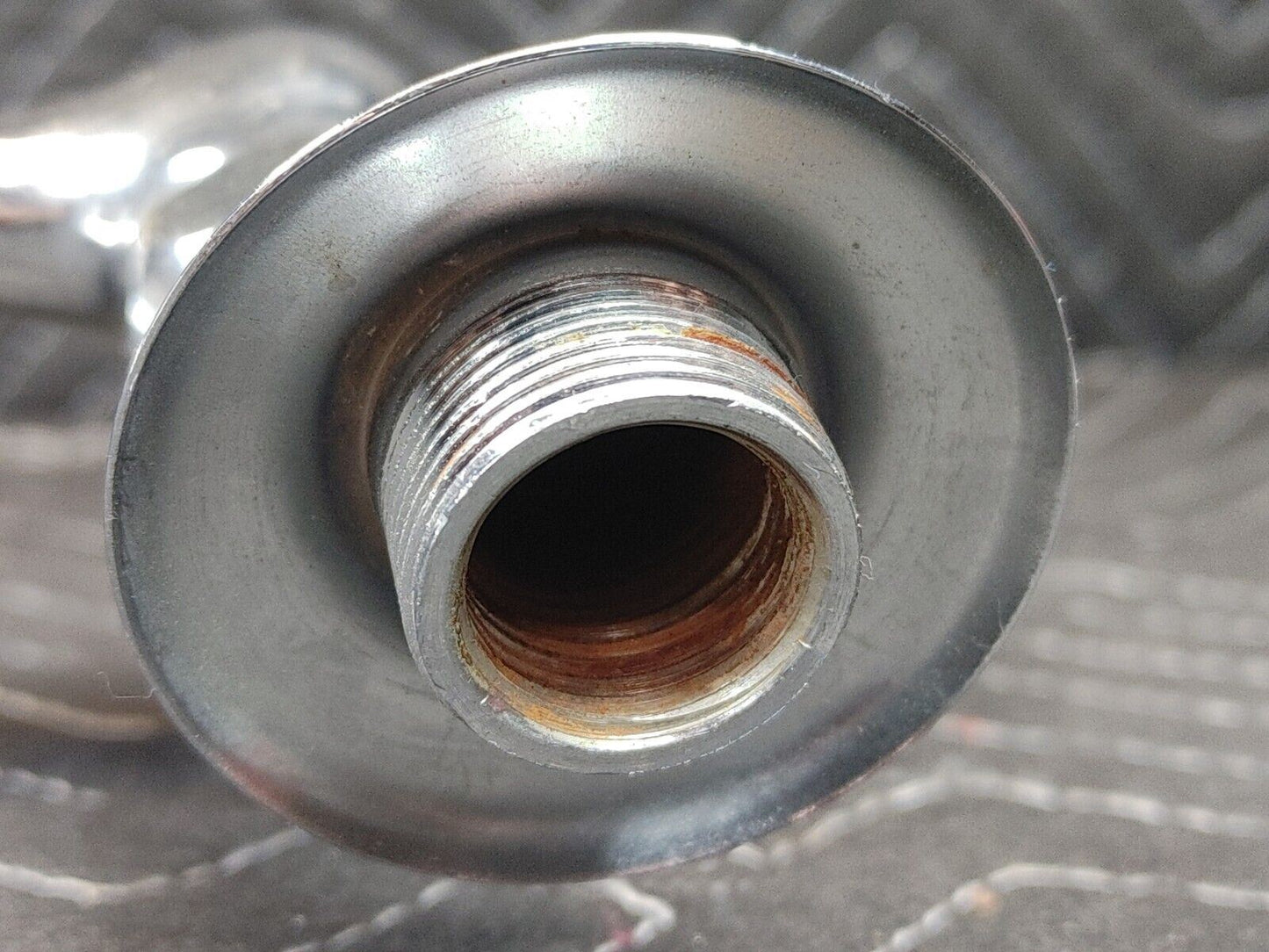 Antique Farmhouse Kitchen Sink Faucet Original Chrome Architectural Salvage