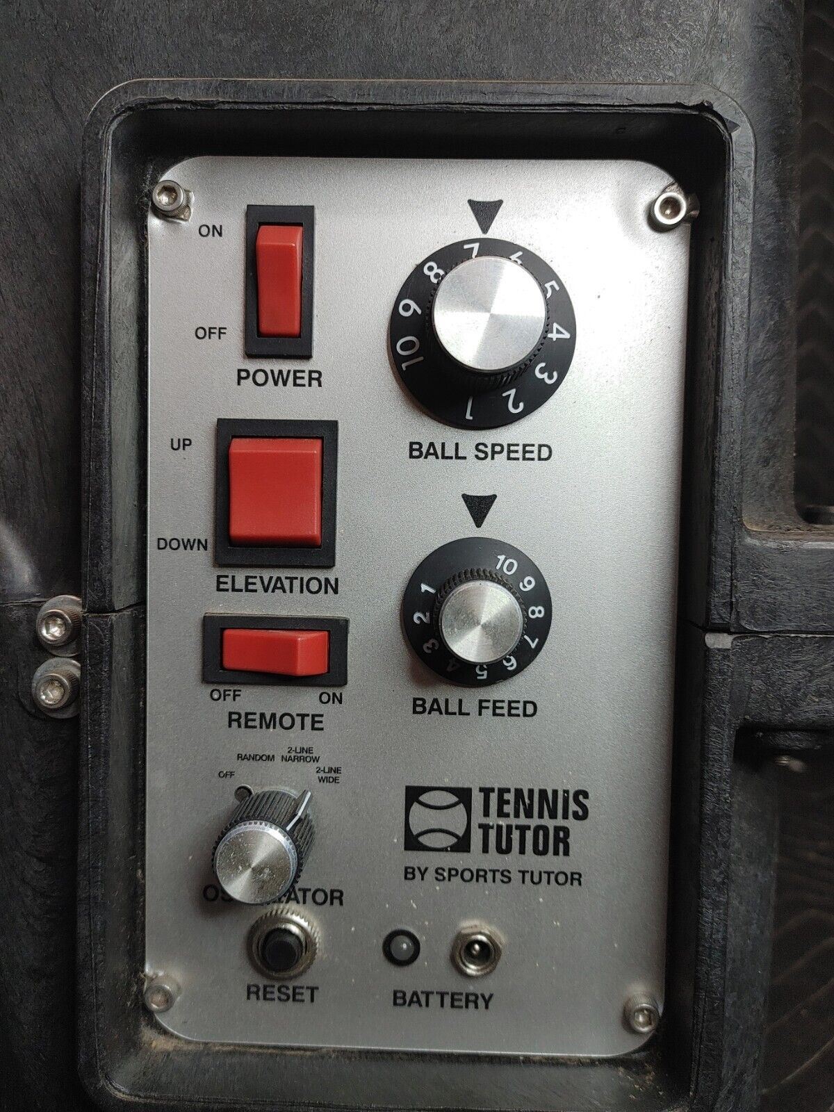 Sports Tutor Inc Tennis Tutor Model 4 Ball Machine w/ Oscillator