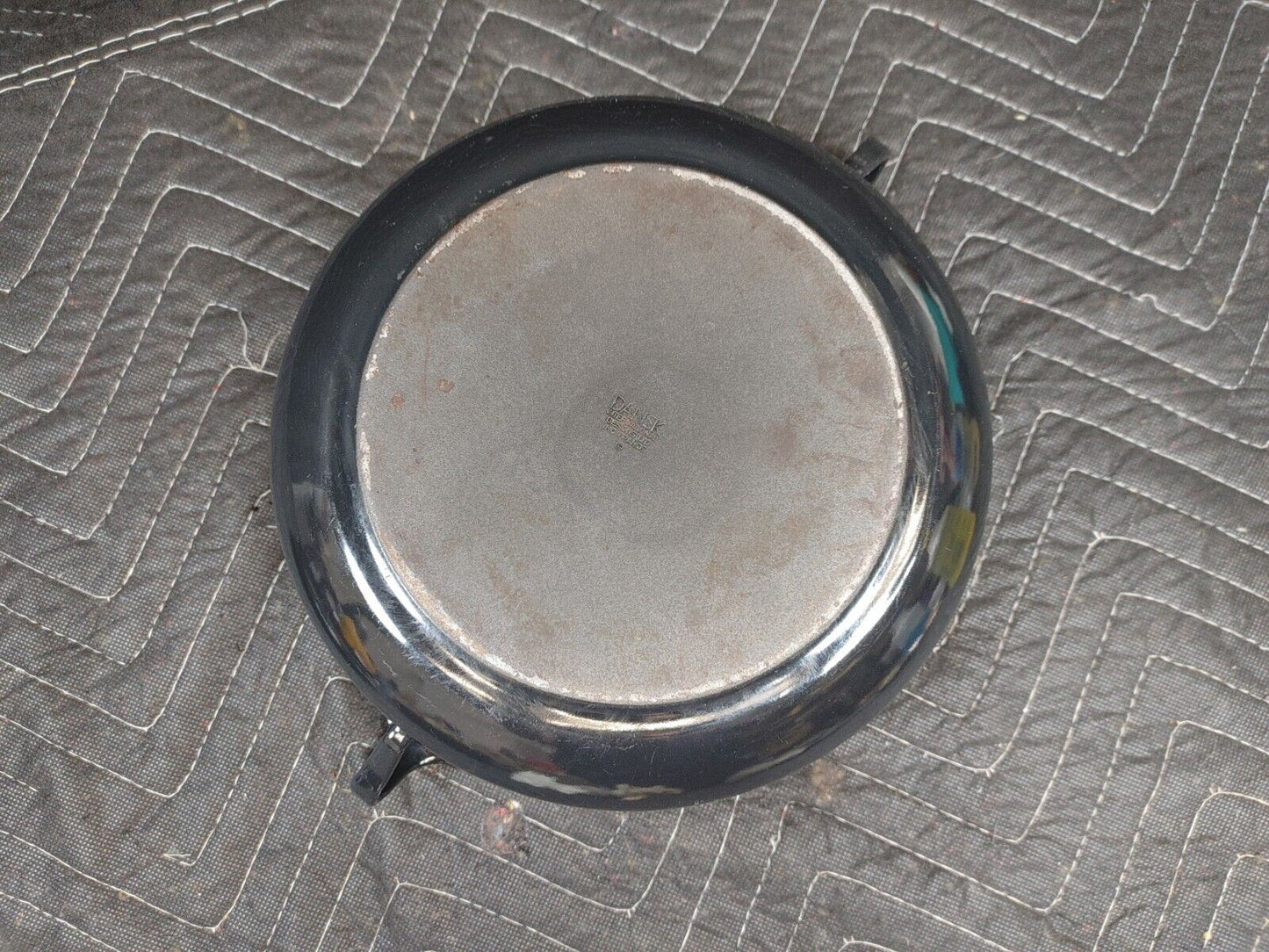 Vtg Dansk Kobenstyle Dutch Oven Lidded Pot France Black 8.5”D