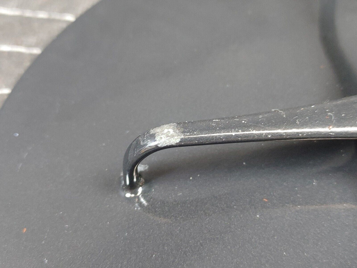 Vtg Dansk Kobenstyle Dutch Oven Lidded Pot France Black 8.5”D