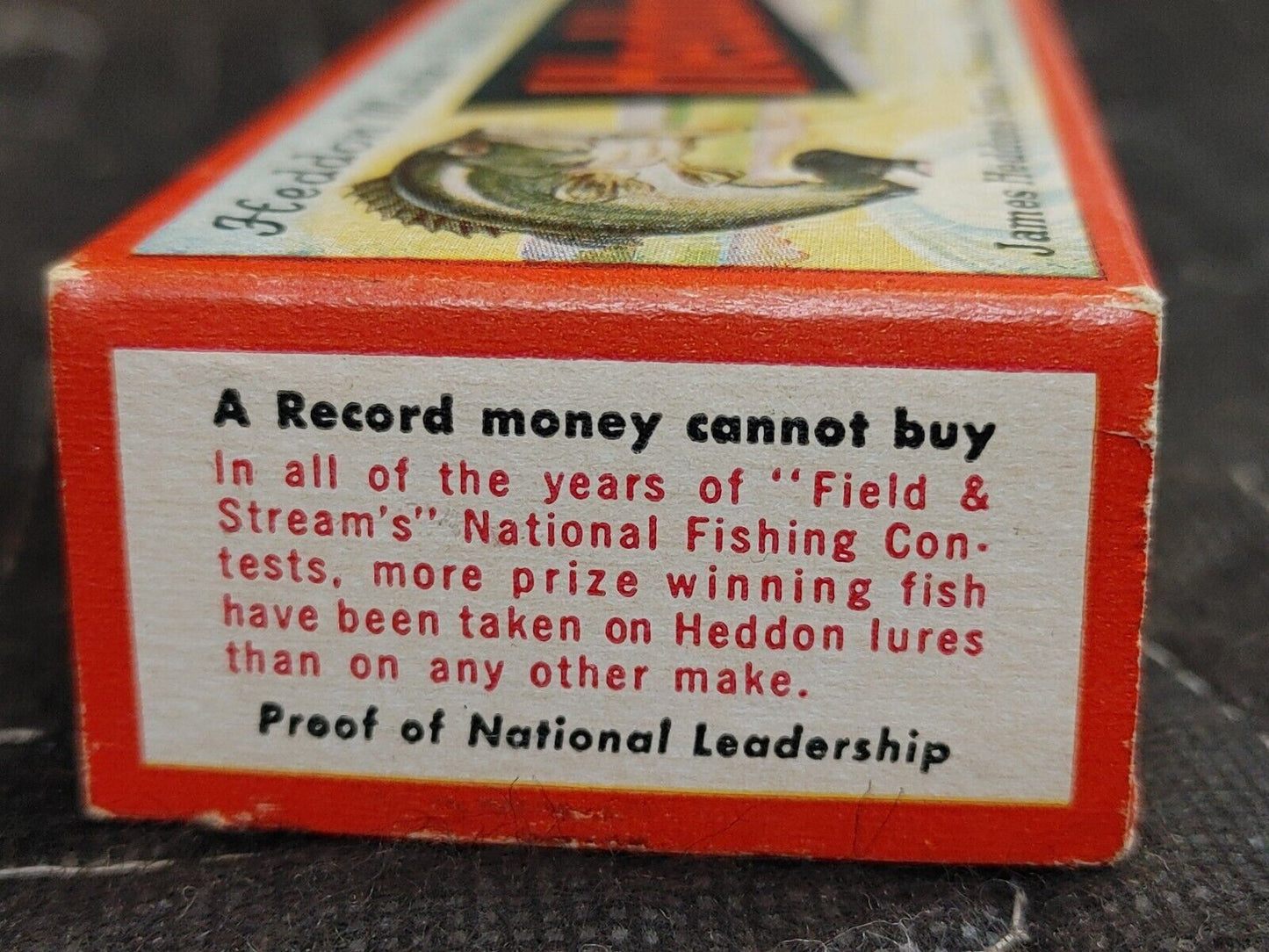 Heddon Dowagiac 9630 BGL PUNKINSEED SPOOK W/ Correct Box