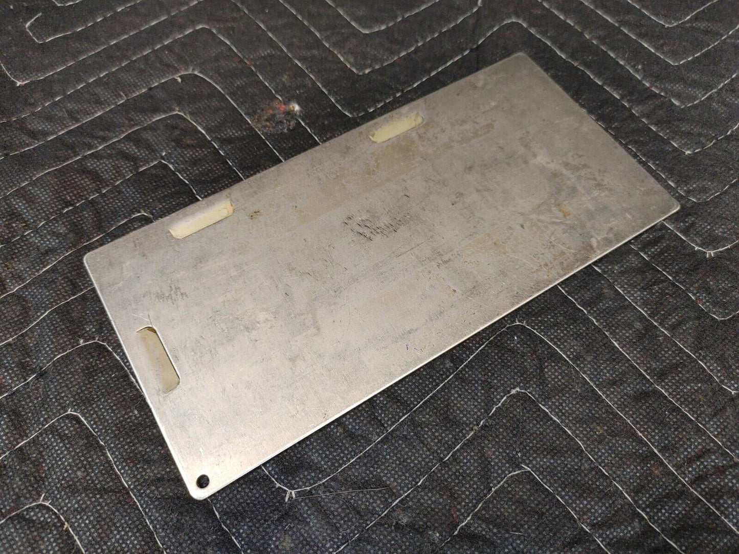 Vintage IBM Computer Punch Card Registration Check Gauge Diagnostic Plate USA