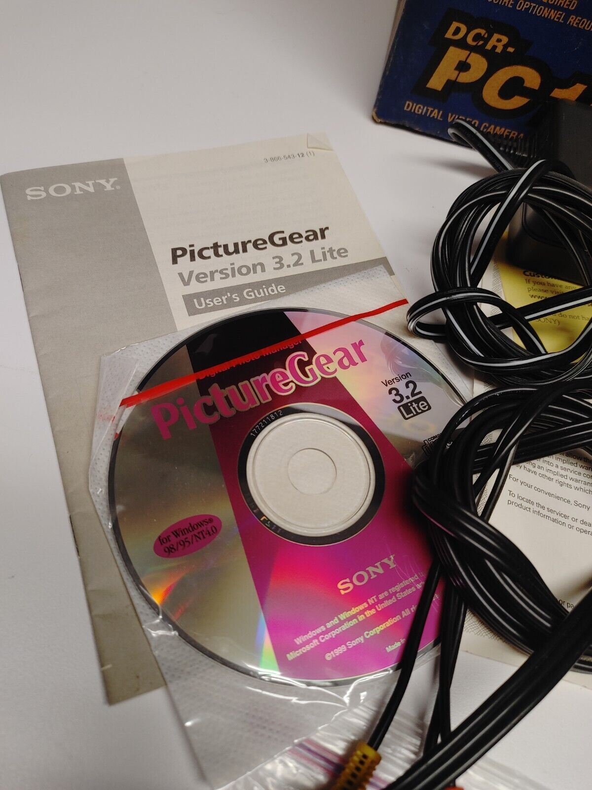 Sony Handycam DCR-PC100 Mini DV MiniDV Camcorder VCR Watch Play Video Transfer