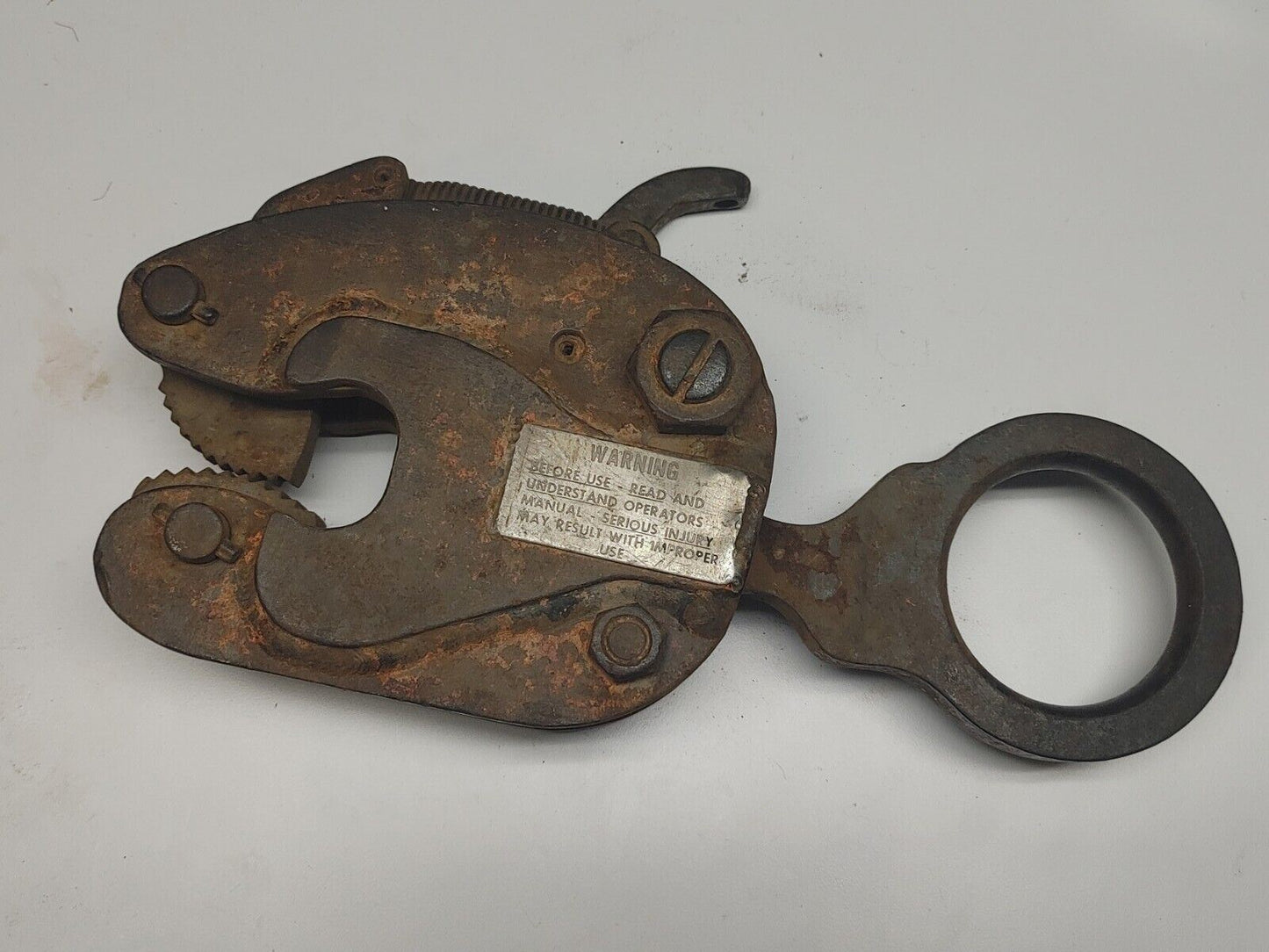 ๐บ๐ธRenfroe Model TL 1Ton Plate Lifting Clamp, 0- 3/4 inch Grip.๐๐