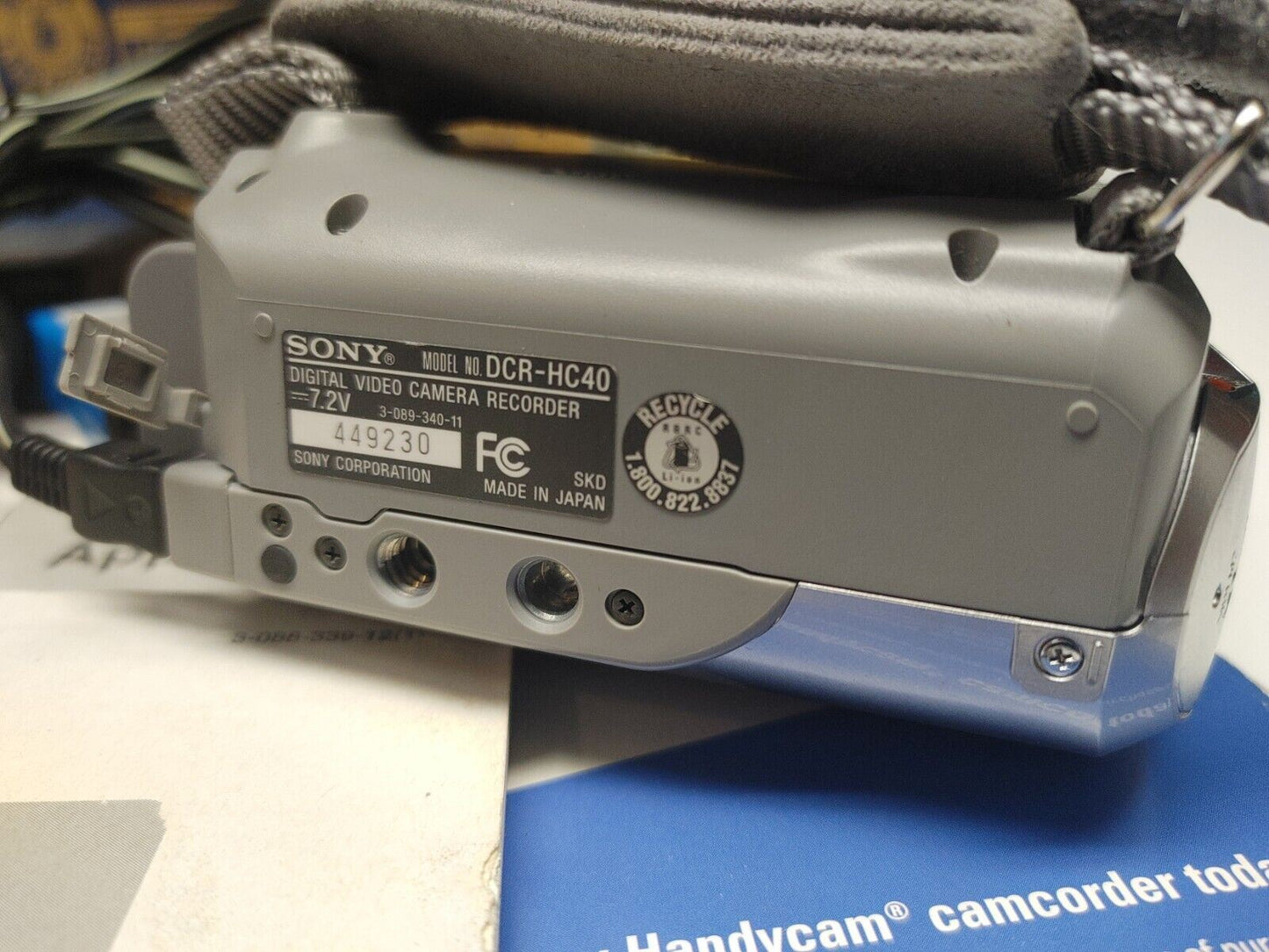 Sony DCR-HC40 Mini DV Handycam Camcorder