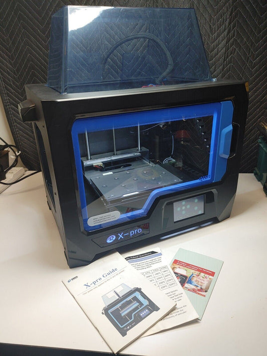 QIDI TECH 3D Printer, X-Pro 3D Printer, Dual Extruder - UNUSED