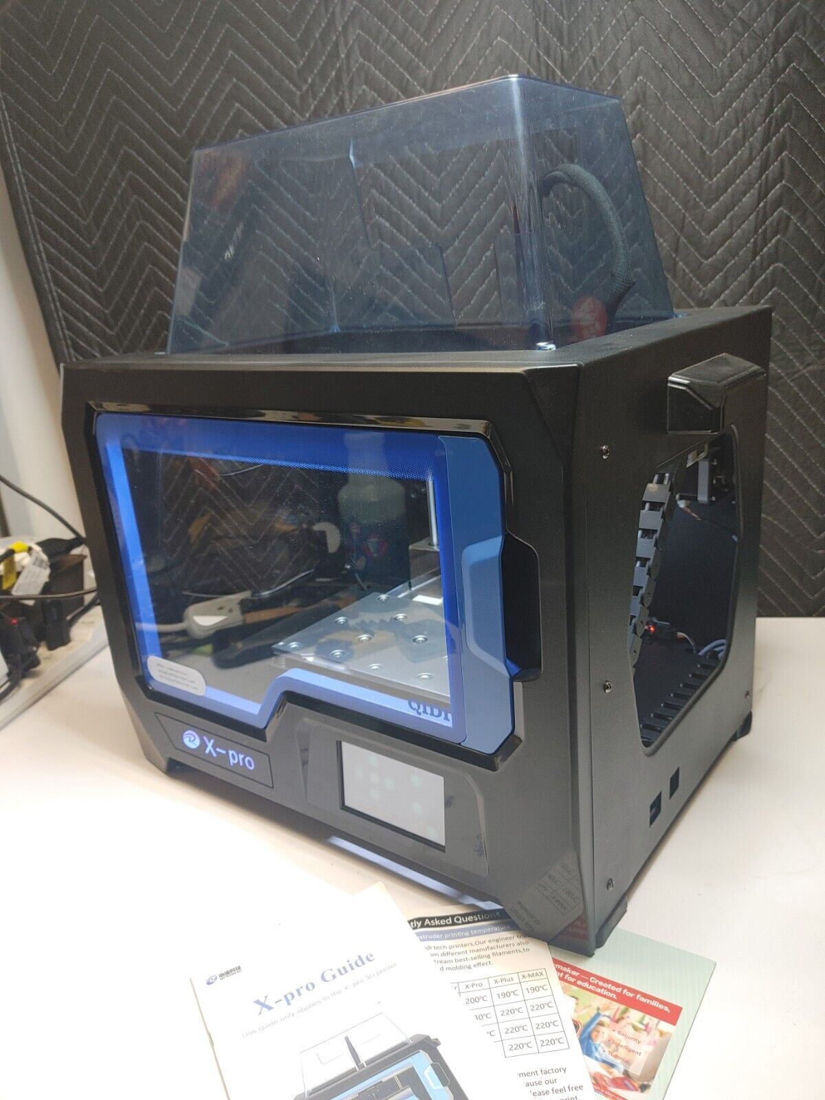 QIDI TECH 3D Printer, X-Pro 3D Printer, Dual Extruder - UNUSED