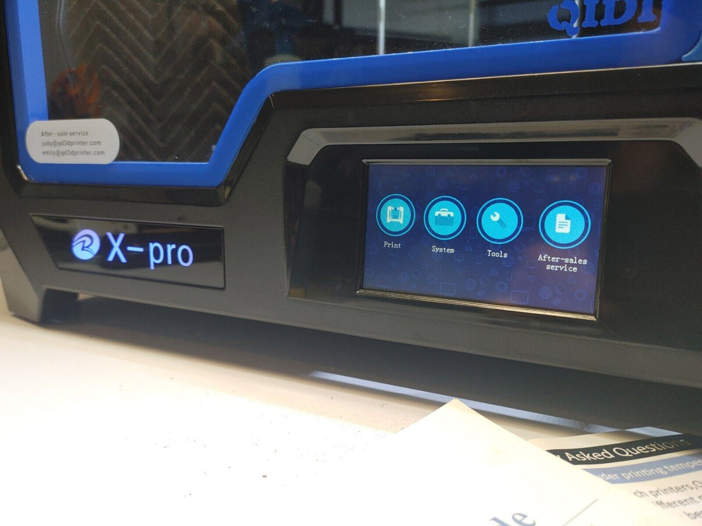 QIDI TECH 3D Printer, X-Pro 3D Printer, Dual Extruder - UNUSED