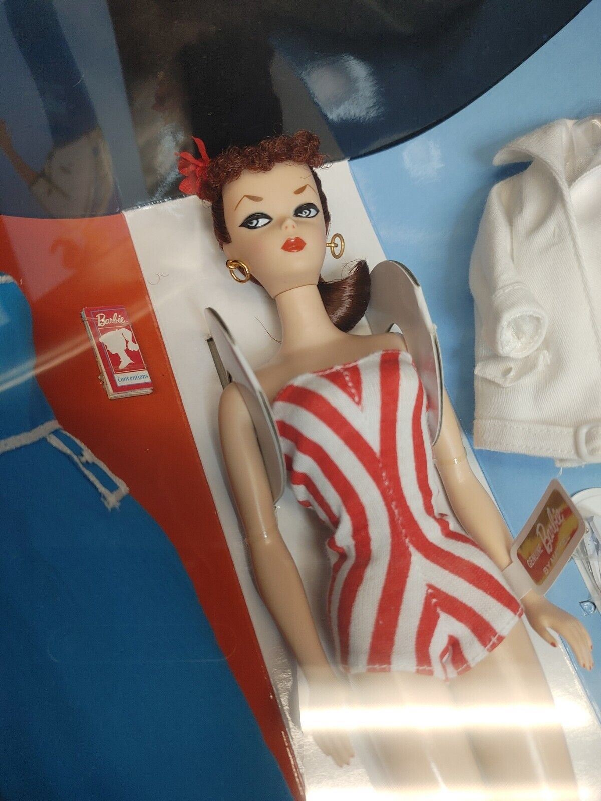 Barbie 2009 Convention Red, White And Beautiful Barbie Gift Set 50th Anniversary