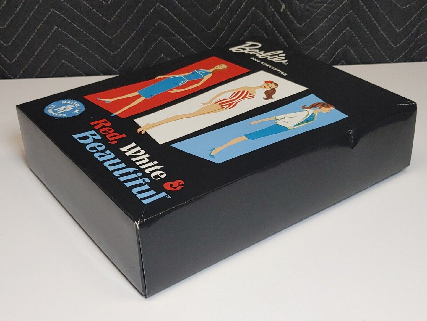 Barbie 2009 Convention Red, White And Beautiful Barbie Gift Set 50th Anniversary