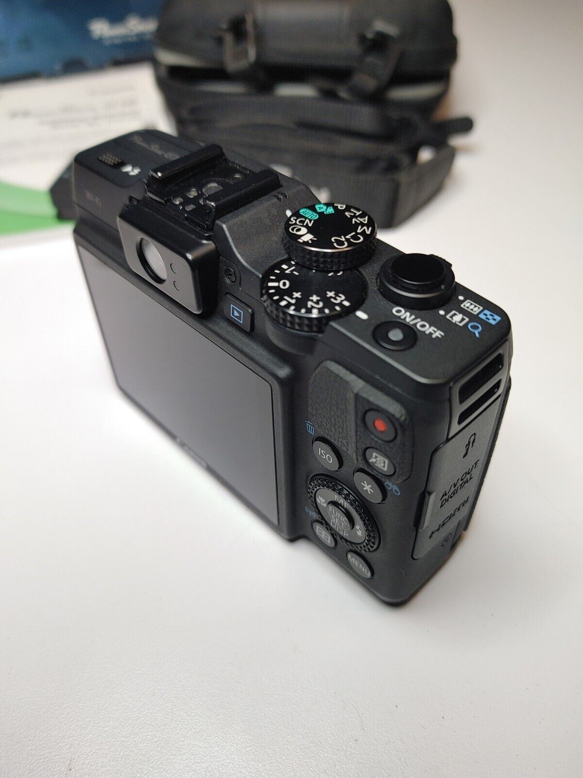 Canon PowerShot G16 Digital Camera with WiFi 12.1MP w/ Box/Charger/Case/Papers