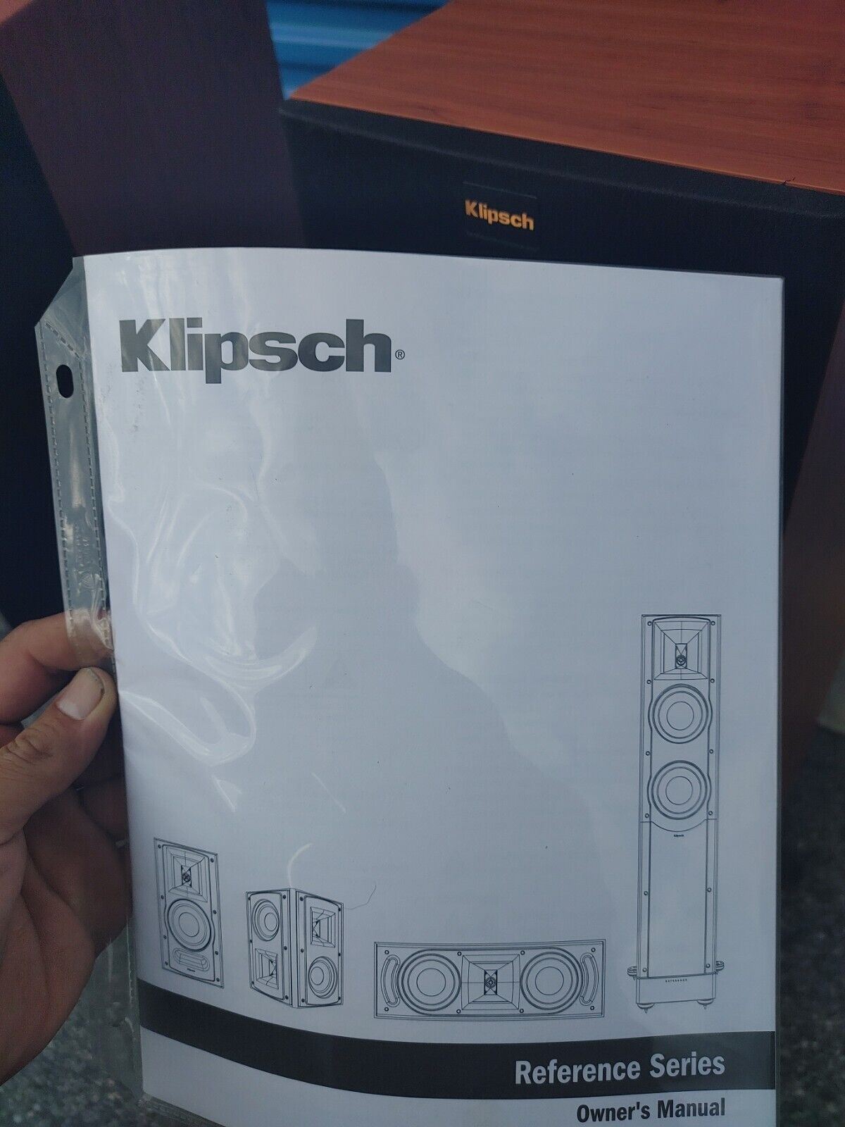 PAIR (2) KLIPSCH SERIES RF-82 II FLOORSTANDING SPEAKERS - CHERRY